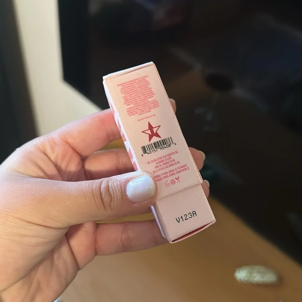 Cherry wet velvet trap lipstick